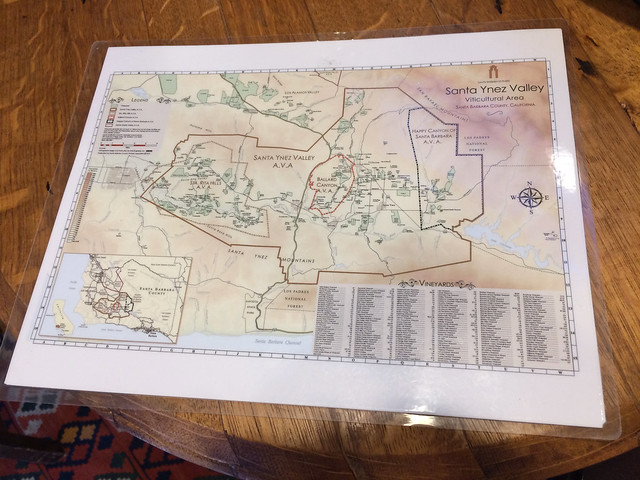 Santa Ynez Valley AVA map