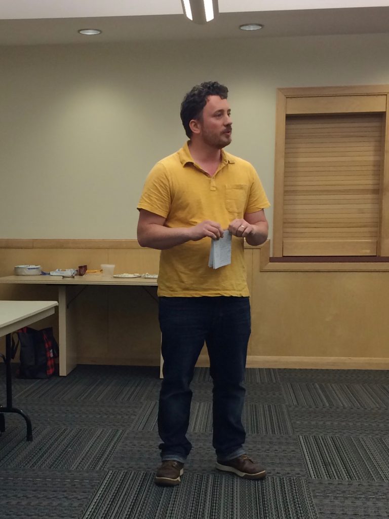 learning about cheese from Josh Collier