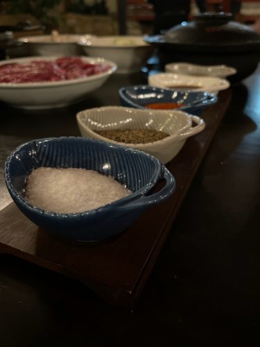 a beautiful collection of spices