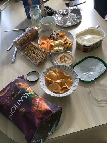British wine and cheese tasting